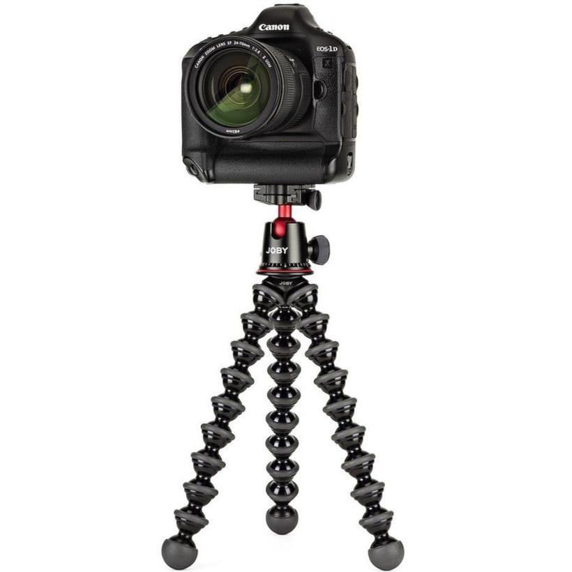 JOBY GorillaPod 5K Stativ Kit, Erstklassig verarbeitetes und flexibles Aluminium-Stativ für DSLR- und spiegellose Kameras