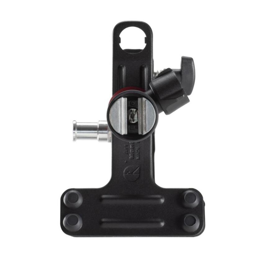 MANFROTTO COLD SHOE SPRING CLAMP Federklemme mit Zubehörschuh -->bis Ø40mm Klemmbereich