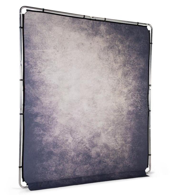 Manfrotto EzyFrame Vintage Cover Smoke, 2 x 2,3m Bespannung im Vintage-Stil, Farbe: Rauchgrau, OHNE Rahmen und Tasche