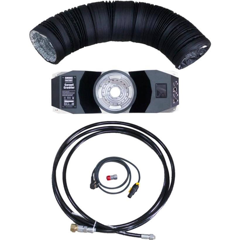 Smoke Factory Carpet Crawler CO² Kühler   HIGH PRESSURE inkl. Case & Spock Nebelmaschine