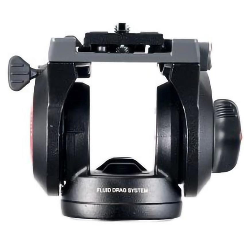 MANFROTTO Fluid Videoneiger, kompakt, mit flacher Basis (belastbar 5kg)