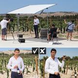 Lastolite Skylite Rapid Stoff extra groß 3x3m 0,75 Blenden Diffusor