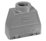 Harting HB-16 Tg PG29, Tüllengehäuse, gerade Hohe Bauform, ohne Bügel, ohne Gummilippe