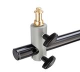 MANFROTTO MICROPHONE SUPPORT BRACKET (Querstange=schwarz, Halterungen = grau)