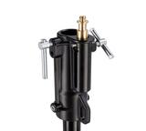 MANFROTTO EXTENSION 2 SECTIONS ALUMINIUM BLACK Alu Stativ-Verlängerung, 2 Segmente, schwarz