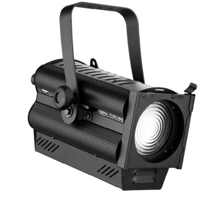 LDR Cetra LED Fresnel Spot 100, RGBW, DMX inkl. Filterrahmen