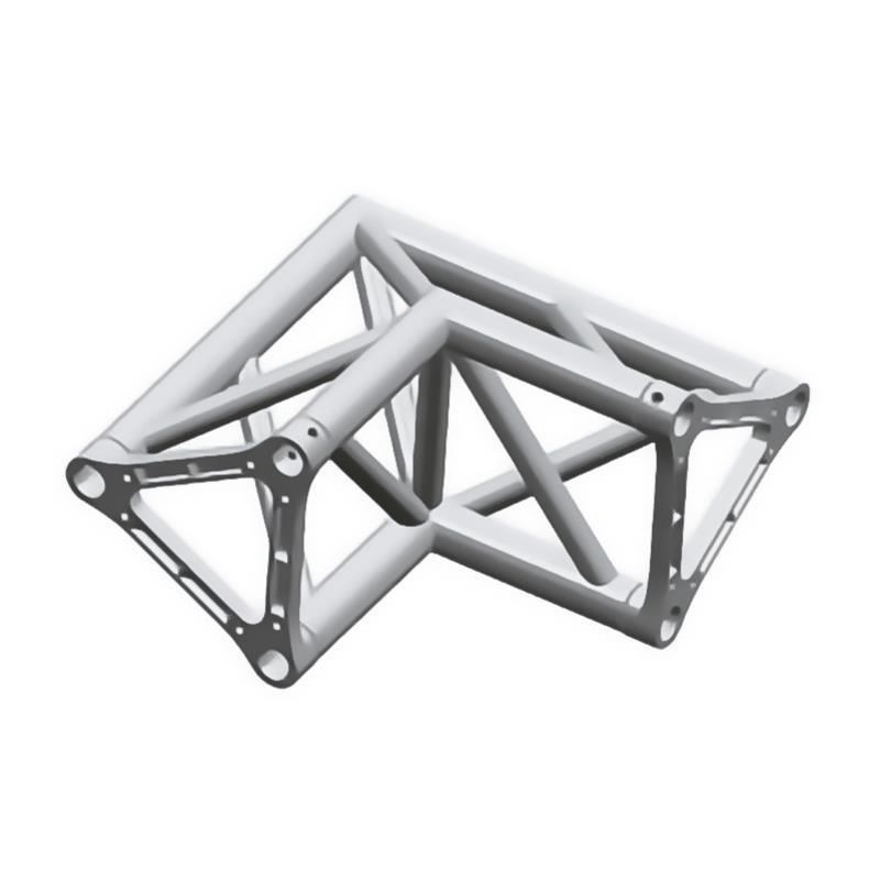 Litec TX25SAL2090E ST 25 cm. triangular - 2 ways 90° corner, ext. vertex