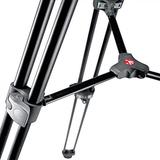MANFROTTO Aluminium Teleskop Doppelrohr Stativ 