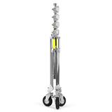 MANFROTTO STRATO SAFE CRANK-UP STAND EQUIPPED WITH PNEUMATIC WHEELS