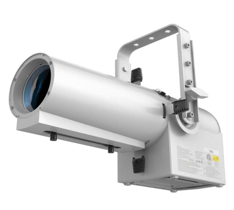 VL600 ACCLAIM ZOOM-SPOT, RGBL LED Multichromatic Light Engine, Zoom-Profilscheinwerfer, 25°-50°, 150W, weißes Geh.