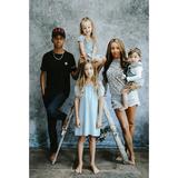 Manfrotto EzyFrame Vintage Cover Concrete, 2x2,3m Bespannung im Vintage-Stil, Farbe: Betongrau, OHNE Rahmen und Tasche