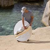 Lastolite Rundreflektor 5 In 1 Diffuser mit Gold/Weiß & Sunfire/Silber 50cm