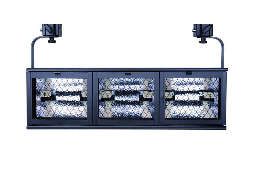 Ultralite Fluter, 3-fach, symmetrisch, 3x500W, Filterrahmen, * AUSLAUFARTIEL / RESTPOSTEN *