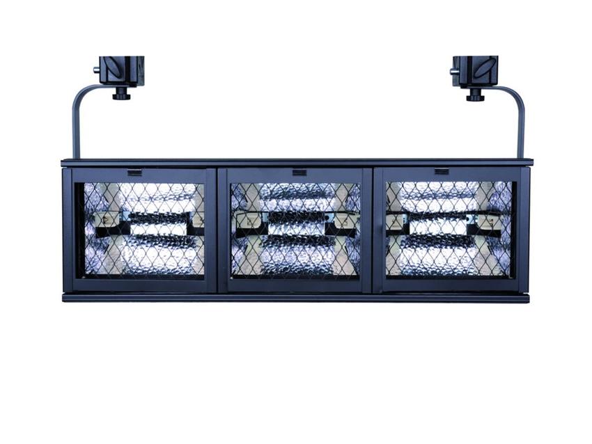 Ultralite Fluter, 3-fach, symmetrisch, 3x500W, Filterrahmen, * AUSLAUFARTIEL / RESTPOSTEN *