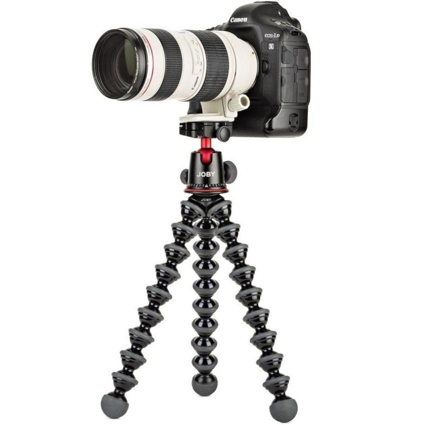 JOBY GorillaPod 5K Stativ Kit, Erstklassig verarbeitetes und flexibles Aluminium-Stativ für DSLR- und spiegellose Kameras