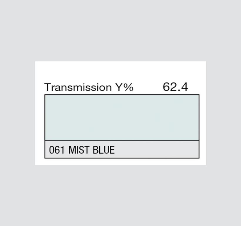 LEE-Filters, Nr. 061, Rolle 762x122cm normal, Mist Blue