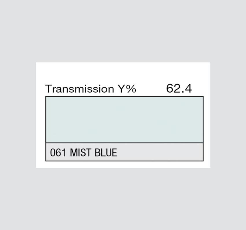 LEE-Filters, Nr. 061, Rolle 762x122cm normal, Mist Blue