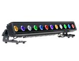 ELATION Sixbar 1000 IP, inkl. Frostfilter und Blendklappen 12x12 W RGBWAW + UV LEDs, 25° Zoom, IP65