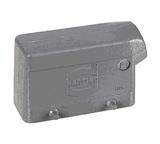 Harting HB-16 Ts PG21, Tüllengehäuse, seitlich niedere Bauform, ohne Bügel, ohne Gummilippe