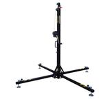 Fantek Teleskoplift T-102D, schwarz, **NEUER CODE: TK5010**, max. Höhe 4.88m, max. Auflast 100kg,