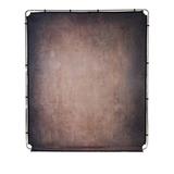 Manfrotto EzyFrame Vintage Walnut, 2 x 2,3m  Hintergrund im Vintage-Stil, Farbe: Nussbaum, inkl. Rahmen & Tasche