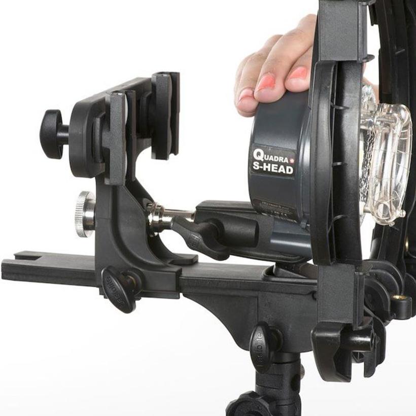 Manfrotto Ezybox II Elinchrom Quadra Zapfen 