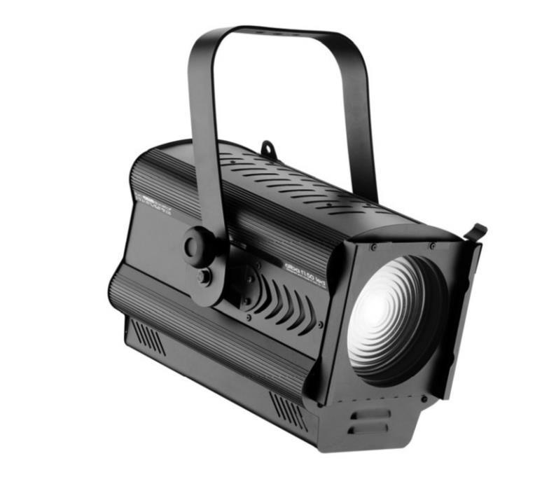 LDR Alba LED Fresnel Spot 250, 3200K, DMX inkl. Filterrahmen