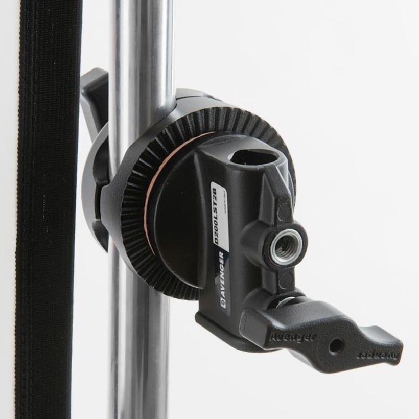 Manfrotto Skylite Grip Head / Halterung  (D200LST2B) four options on grip diameter: 19mm, 20mm, 25mm, 28m