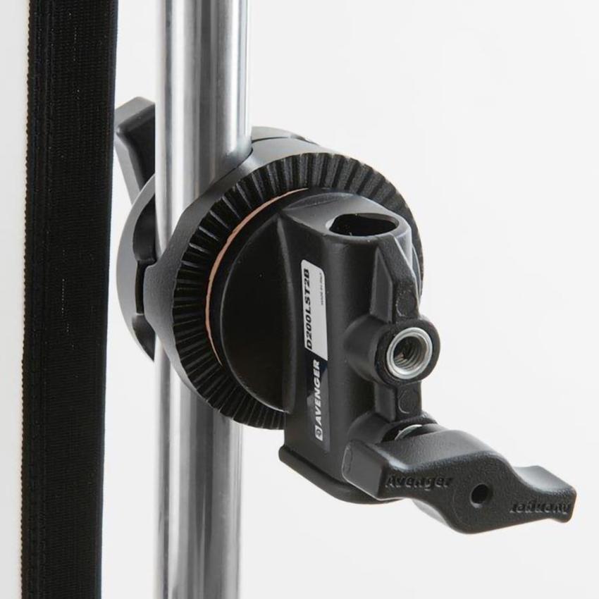 Manfrotto Skylite Grip Head / Halterung  (D200LST2B) four options on grip diameter: 19mm, 20mm, 25mm, 28m