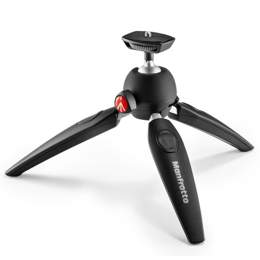 MANFROTTO PIXI EVO Mini-Stativ mit 2 Segmenten, schwarz 