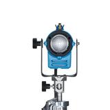 ARRI 150, 150W, MAN, Dimmer, blau/silber, Schuko, Kabel 3.5m, 4-FT, FFR, 90-250V