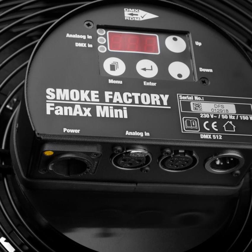 Smoke Factory FanAx Mini Windmaschine Hochwertige axiale Windmaschine, 150W