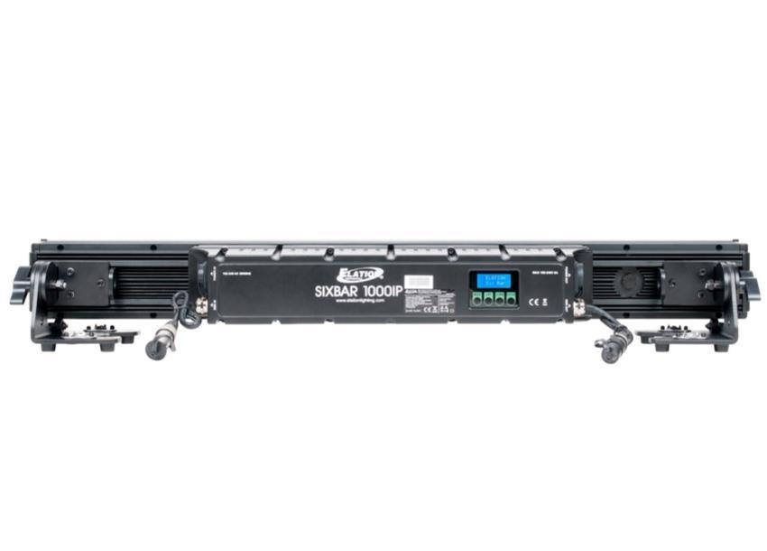 ELATION Sixbar 1000 IP, inkl. Frostfilter und Blendklappen 12x12 W RGBWAW + UV LEDs, 25° Zoom, IP65