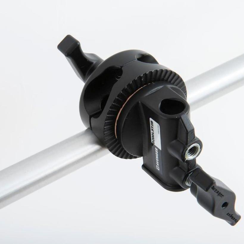 Manfrotto Skylite Grip Head / Halterung  (D200LST2B) four options on grip diameter: 19mm, 20mm, 25mm, 28m