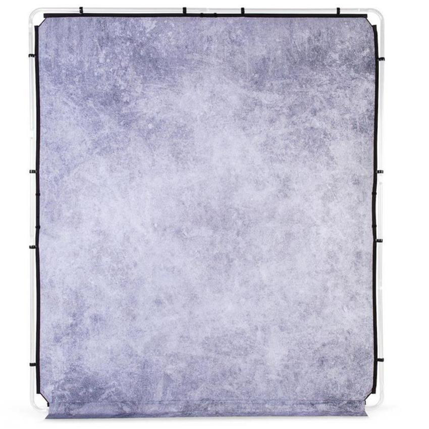 Manfrotto EzyFrame Vintage Cover Concrete, 2x2,3m Bespannung im Vintage-Stil, Farbe: Betongrau, OHNE Rahmen und Tasche