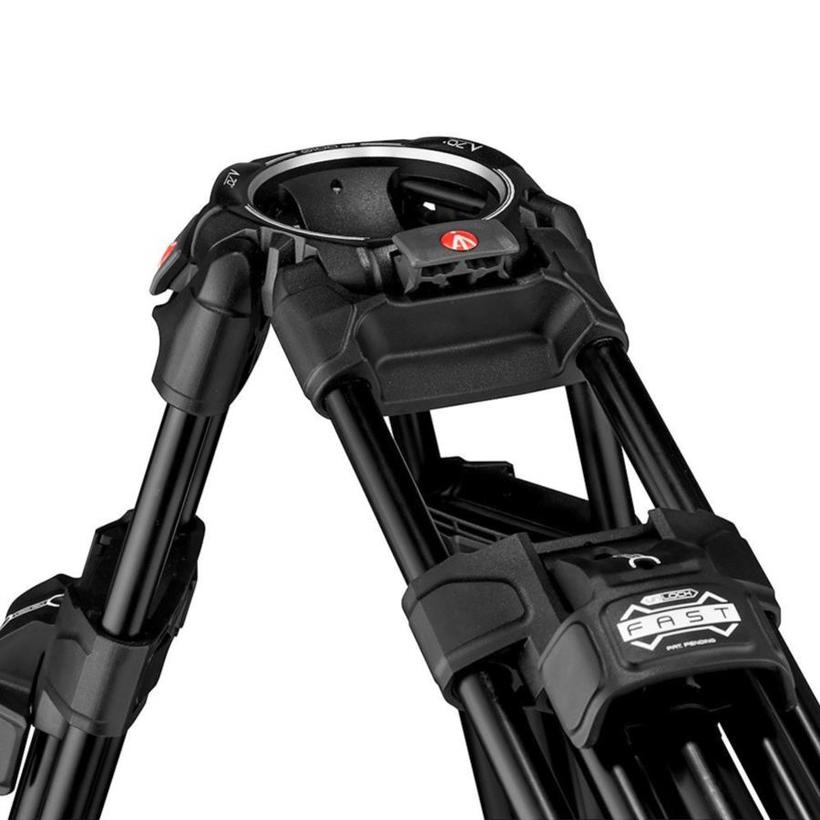 MANFROTTO Doppelrohrstativ 645 Fast Twin Carbon 