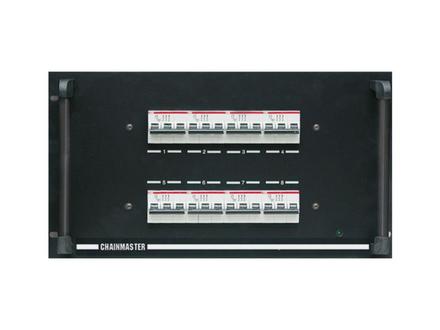 ChainMaster Handsteuerung D8,  8-Kanal, Typ II, Fernbedienung 6m Kabel, für Motoren bis 3kW, IN: CEE63/5,