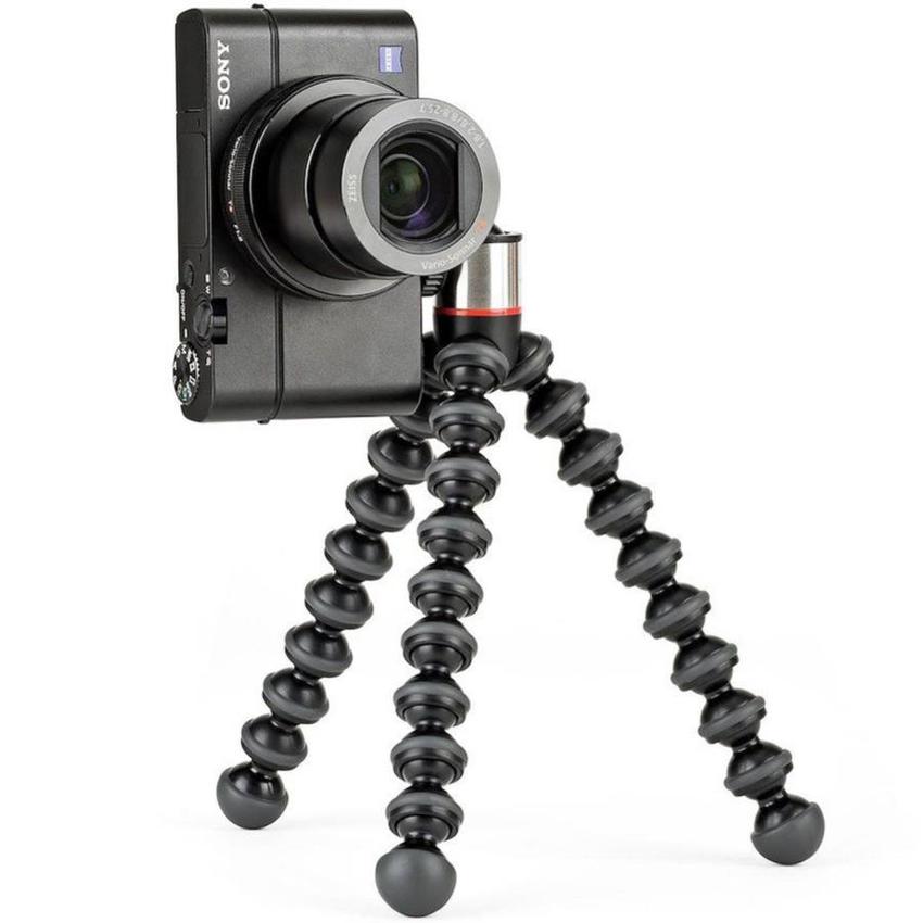 JOBY GorillaPod 500 Stativ Kompakt-Kameras und Mini-Video- kameras, Kompaktes Stativ für Action-, 360-Grad- u. Kompakt-