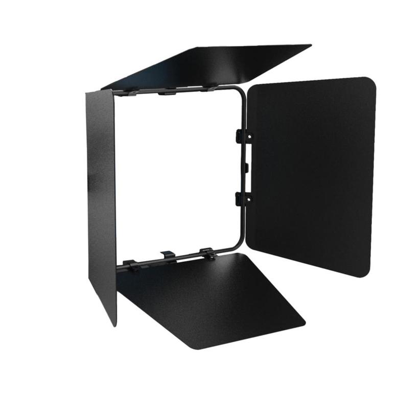 VL600+ ACCLAIM FRESNEL, Barndoor - 4 Leaf , Black, Flügeltor für ACCLAIM LED FRESNEL VL600+, 4-flügelig, Schw.
