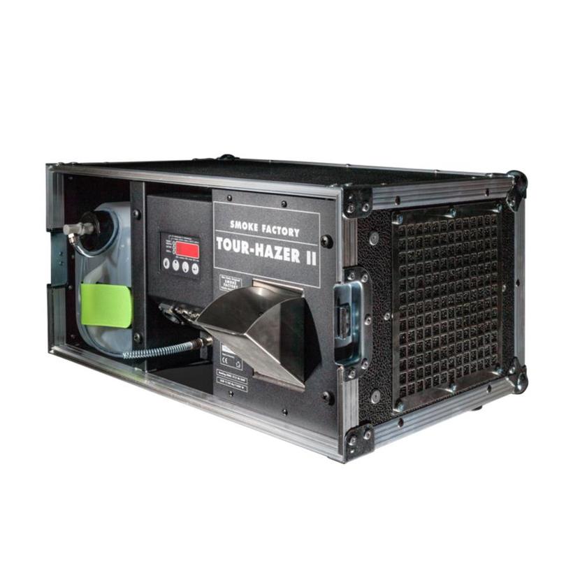 Smoke Factory Hazer Tour-HazerIIA im AMPTOWN-Case, schwarz DMX, Dunstmenge und Lüfter regelbar, lieferbar 03/24
