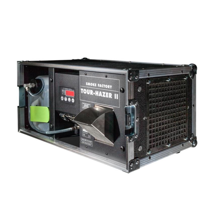 Smoke Factory Hazer Tour-HazerIIA im AMPTOWN-Case, schwarz DMX, Dunstmenge und Lüfter regelbar, lieferbar 03/24