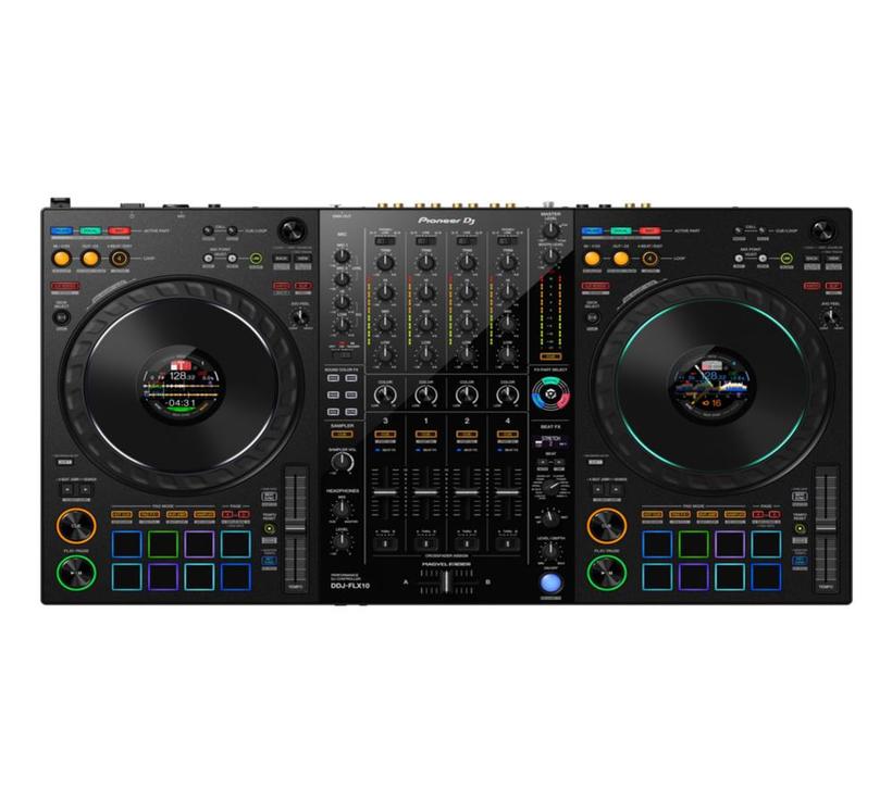 4-channel DJ performance controller for rekordbox and Serato DJ Pro