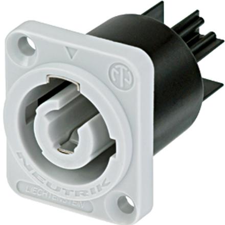 Neutrik 3pol Chassisst., luftdicht, B-Typ, power-out, grau Serie: PowerCon EB-ST