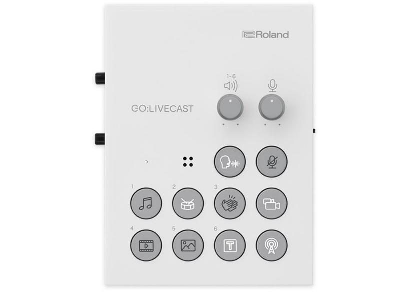 Roland GOLIVECAST Audio Mixer Live-Stream-Studio für Smartphones
