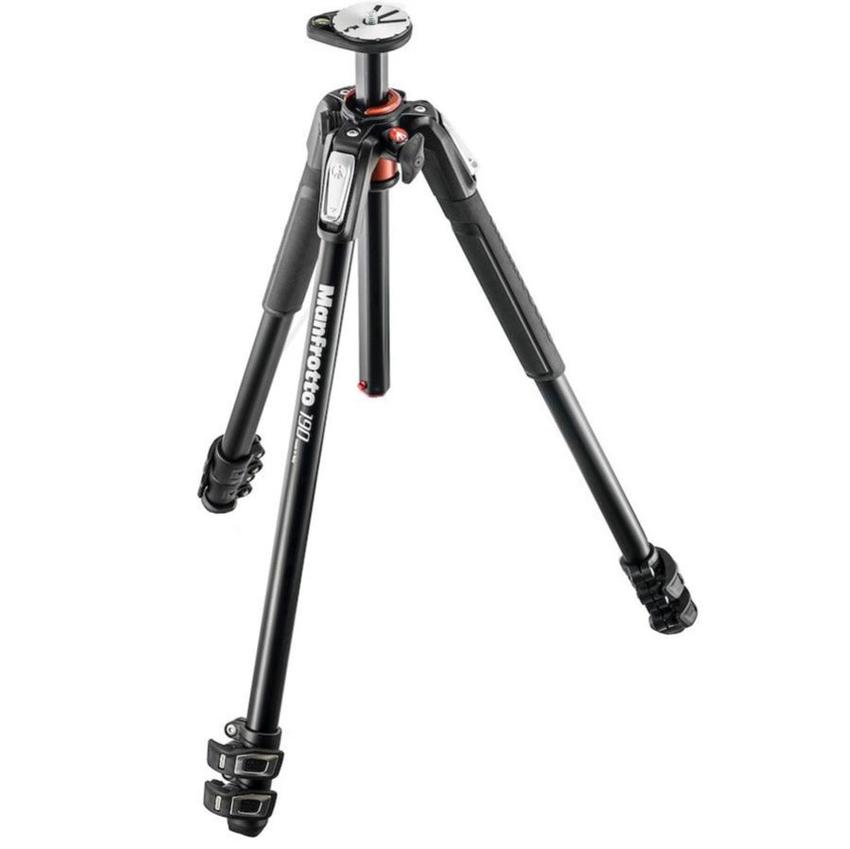 MANFROTTO 190XPRO Alu Stativ QPL, 3 Segmente max. Höhe: 160cm, max. Belastung: 7kg