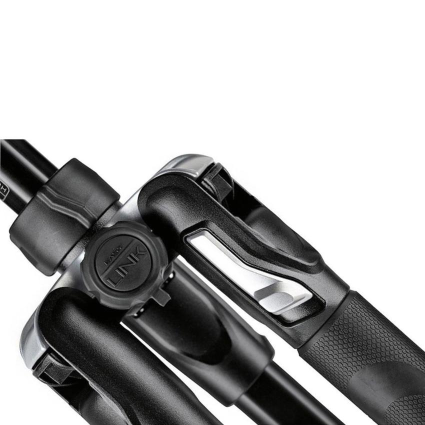 MANFROTTO Befree Advanced Alu Reisestativ Twist mit Kugelkopf, schwarz, inkl. Tragetasche