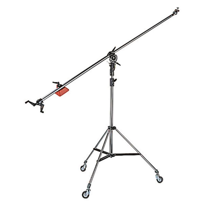 MANFROTTO BLACK SUPERBOOM WITH STAND 