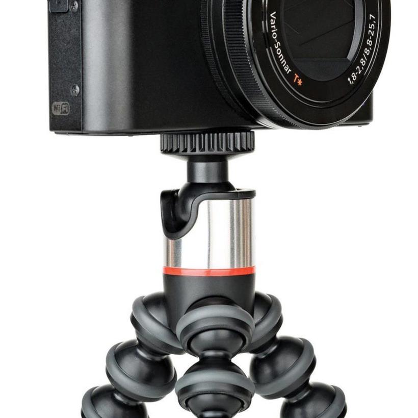 JOBY GorillaPod 500 Stativ Kompakt-Kameras und Mini-Video- kameras, Kompaktes Stativ für Action-, 360-Grad- u. Kompakt-