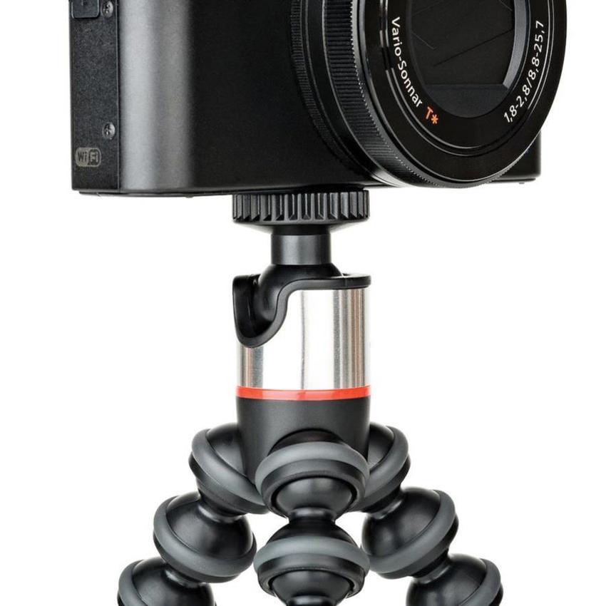 JOBY GorillaPod 500 Stativ Kompakt-Kameras und Mini-Video- kameras, Kompaktes Stativ für Action-, 360-Grad- u. Kompakt-