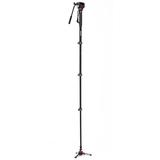 MANFROTTO XPRO Alu Video-Einbeinstativ mit 2-Wege-Neiger 4 Segmente